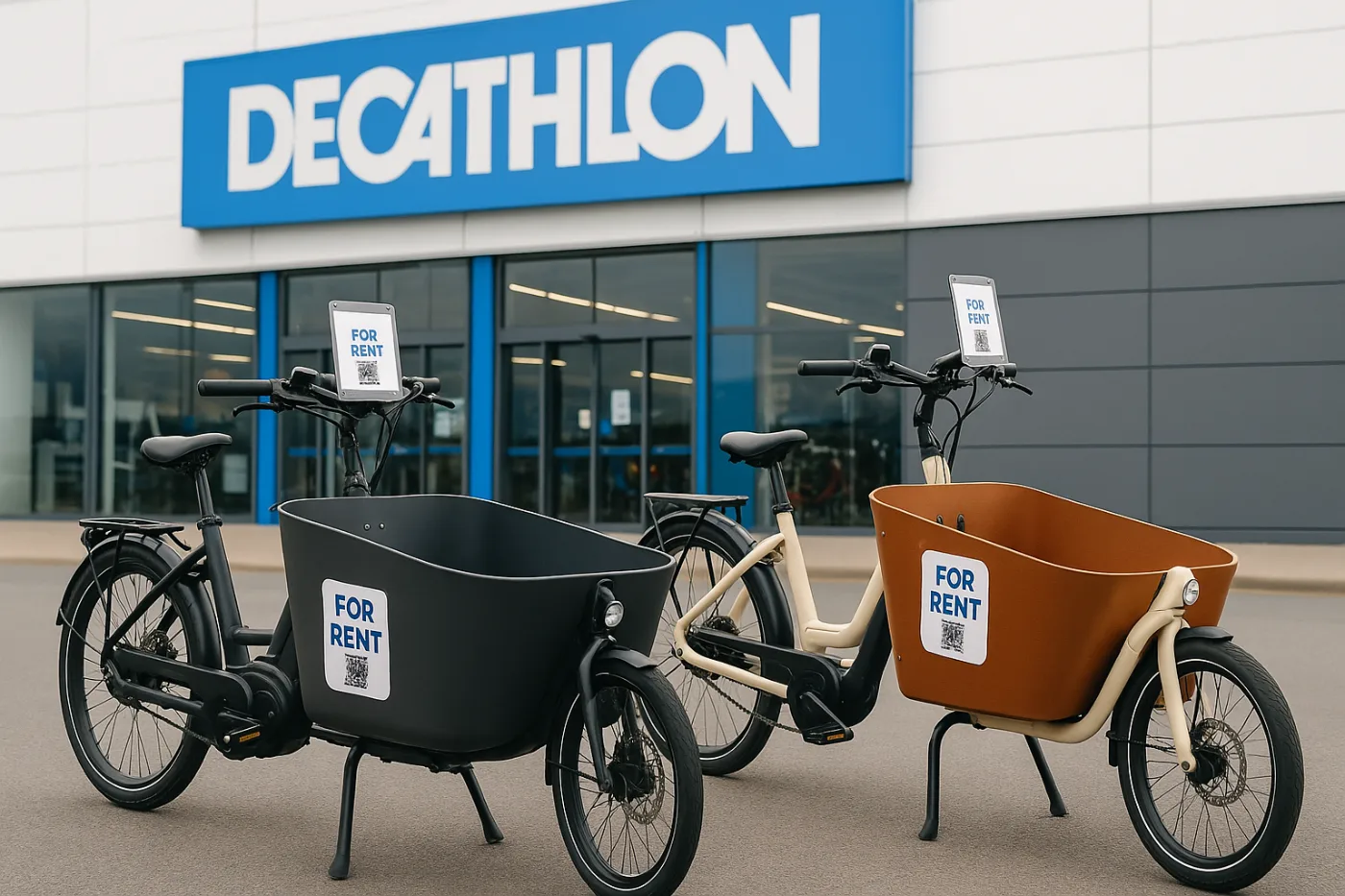 La location de vélo cargo chez Decathlon : la solution flexible pour tester avant d’investir