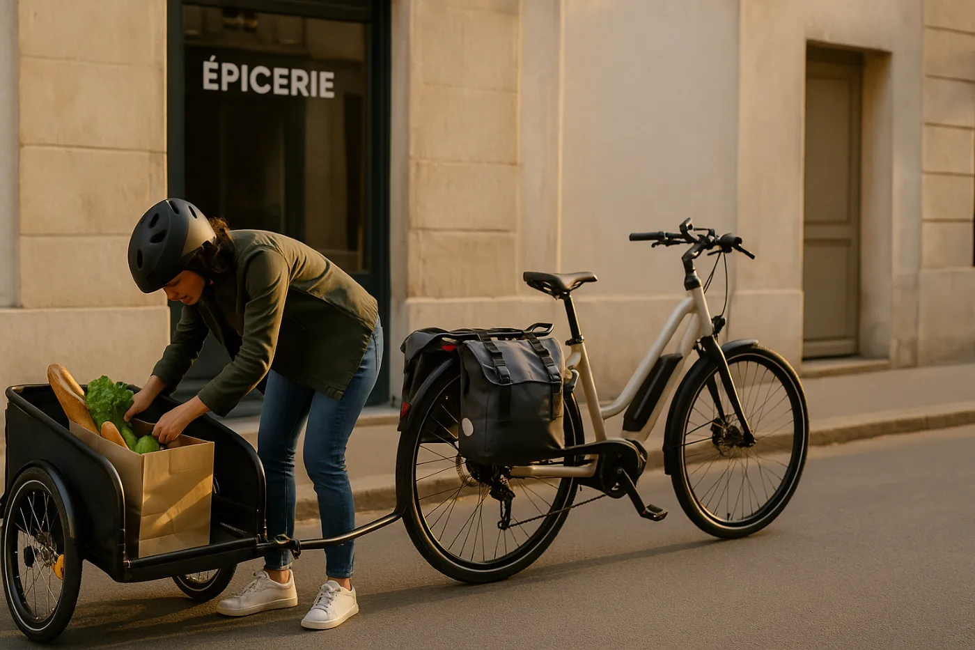 Acheter une remorque pour votre vélo cargo