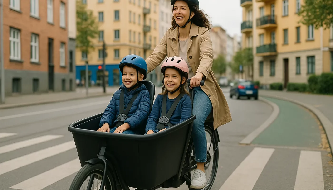 Quel vélo cargo pour transporter 2 enfants ?
