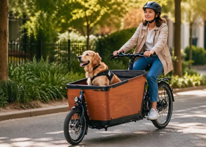 Vélo cargo avec chien : comment transporter son animal ?