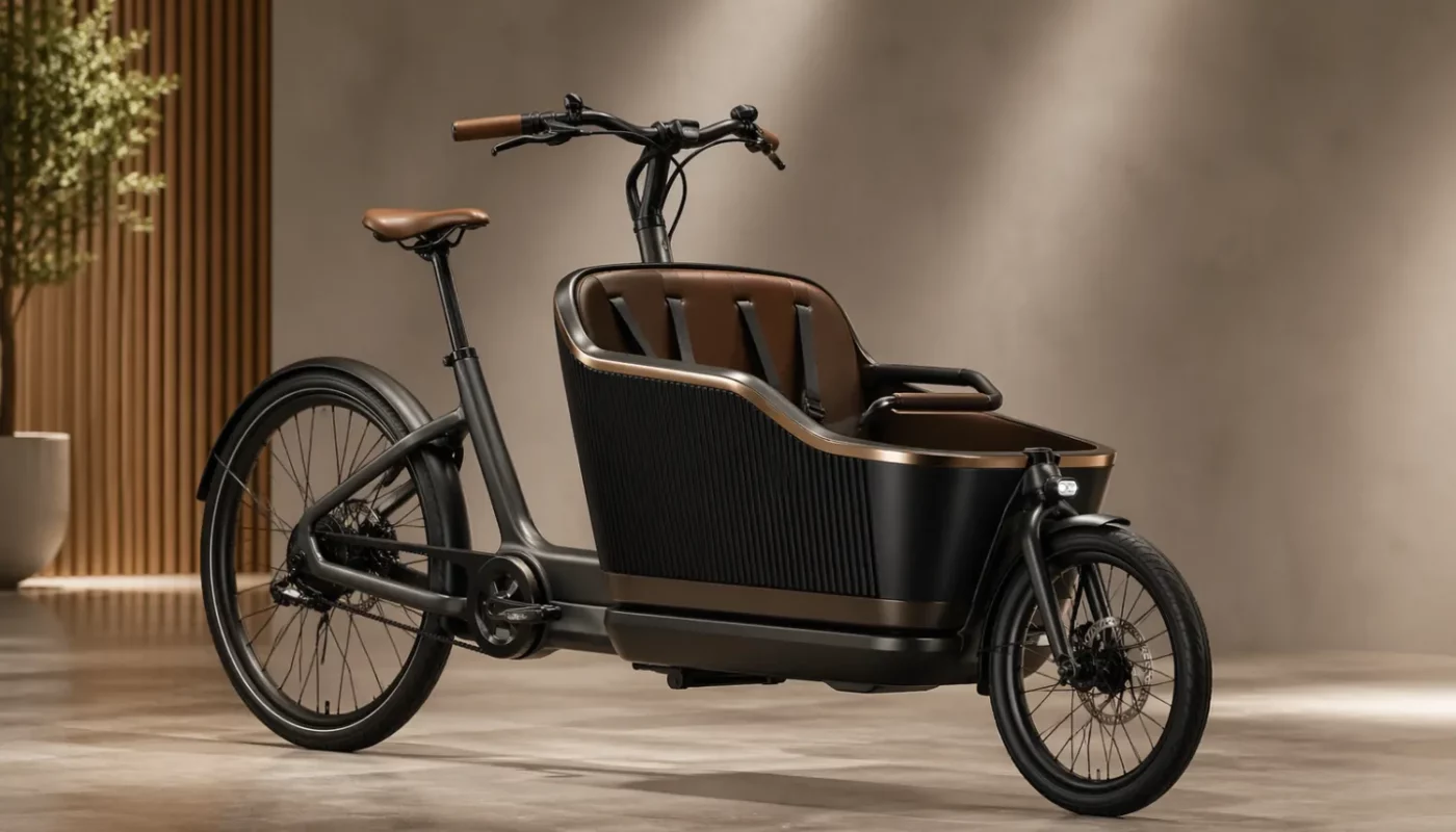 Vélo cargo de luxe : les modèles haut de gamme