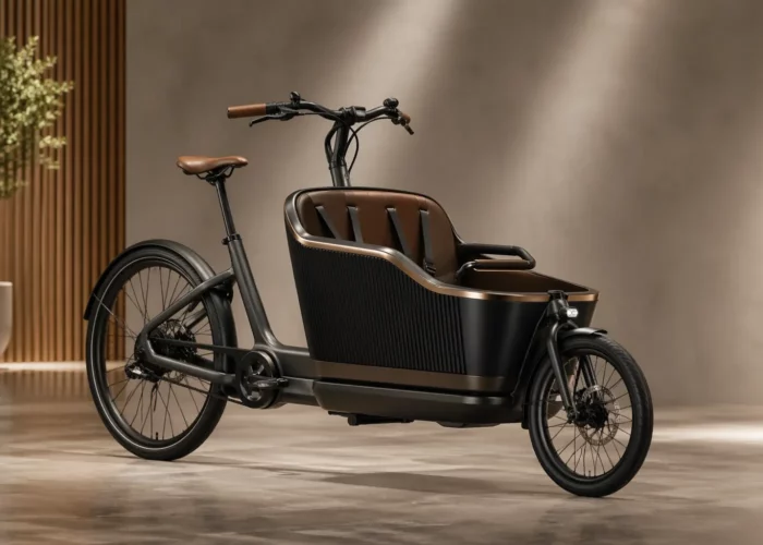 Vélo cargo de luxe : les modèles haut de gamme