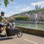 Vélo cargo à Lyon : 5 balades familiales pour découvrir la ville autrement
