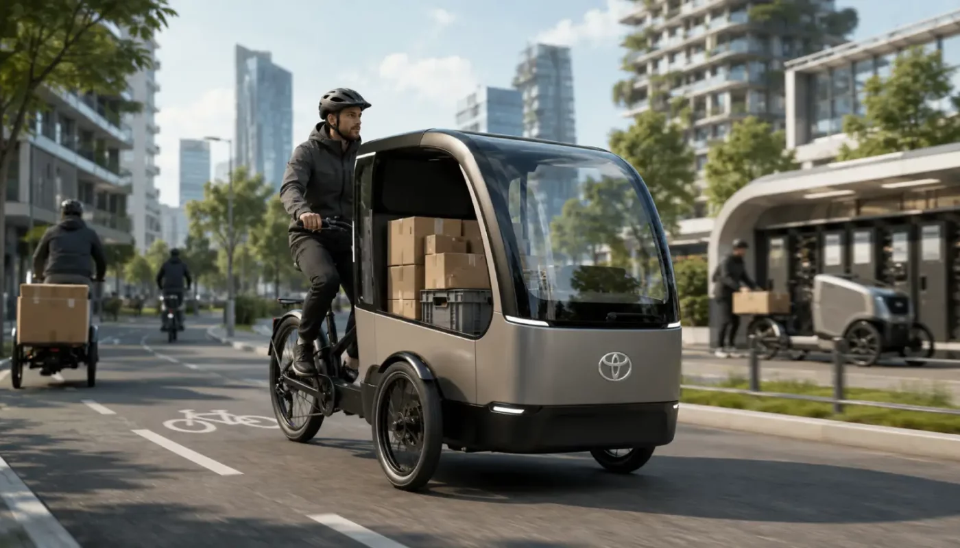 Vélo cargo Toyota en 2026 : le Cargo Verso s’impose comme référence de la cyclologistique urbaine