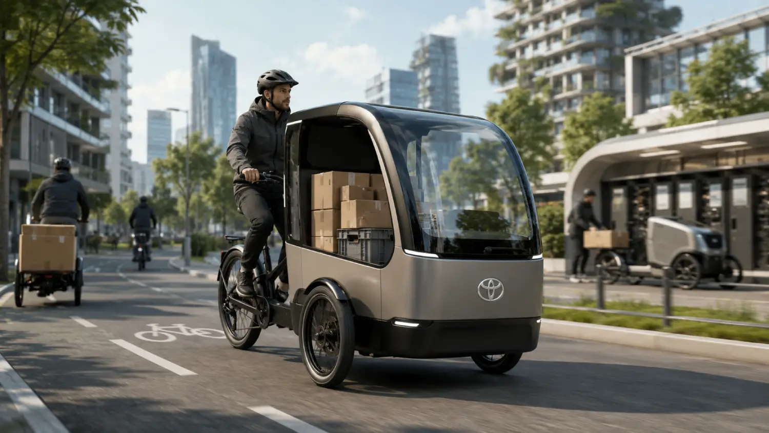 Vélo cargo Toyota en 2026 : le Cargo Verso s’impose comme référence de la cyclologistique urbaine